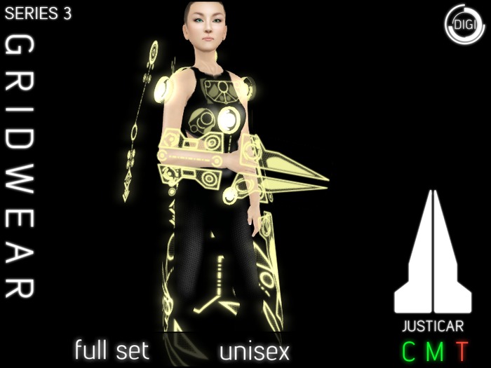 Gridwear - Justicar Full Set (Unisex) by DiGi