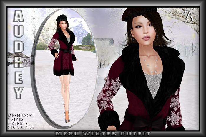 TS Audrey Winter Snow -Red