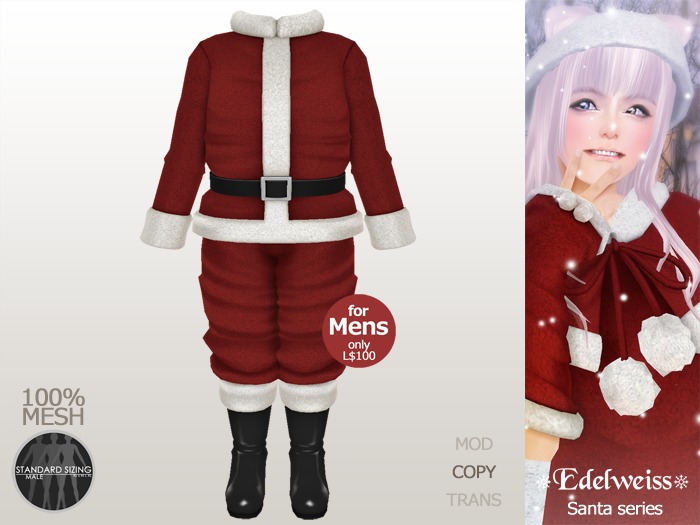 *Edelweiss* Santa Mens