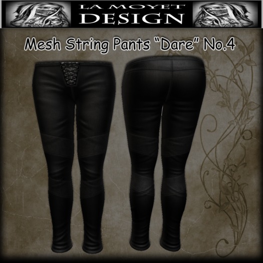 ~LM~Mesh String Pants "Dare" No.4