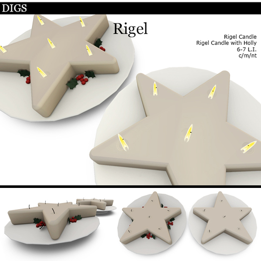 DIGS - Rigel Candle [MESH]