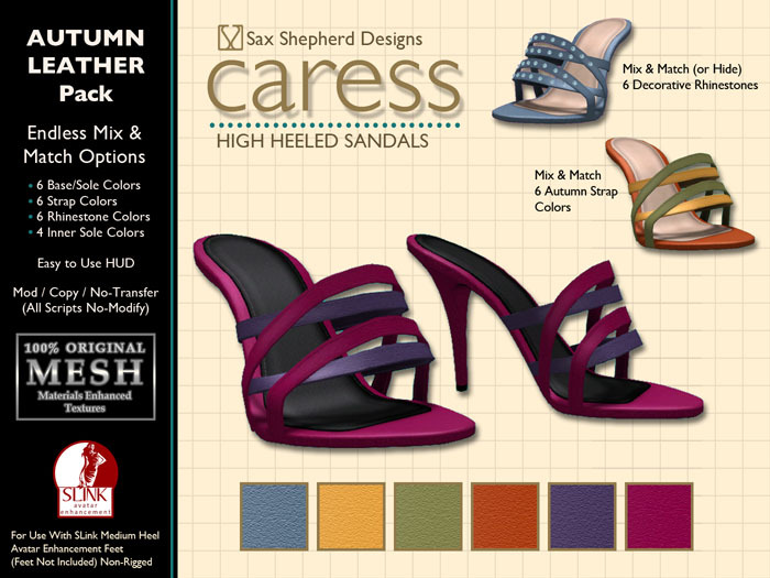 ! !SSD ~ Caress Stilettos ~ Autumn