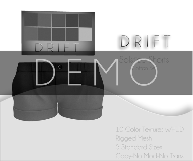 DRIFT Solstice Shorts [MESH] DEMO