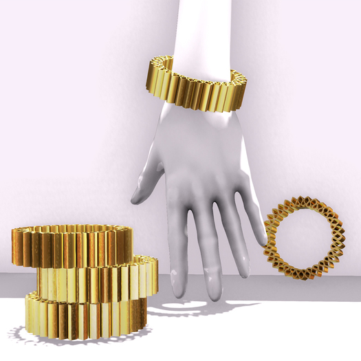 ieQED araw.bracelet.gold