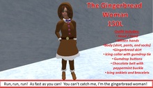 Gingerbread Woman Outfit