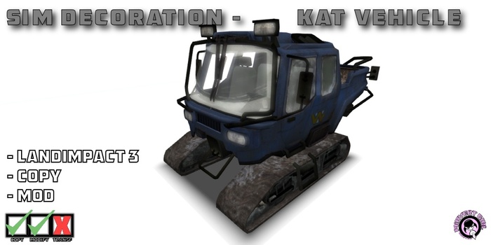 Sim Decoration - KAT vehicle
