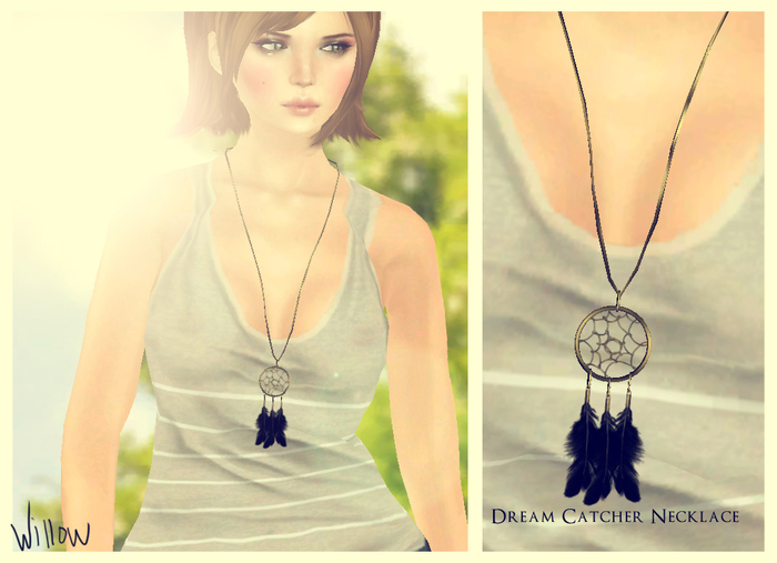 Willow~ Dream Catcher Necklace