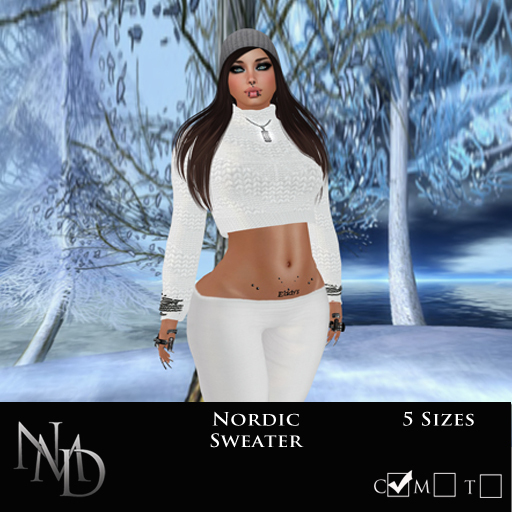 .:[NMD]:. Nordic Sweater Box White