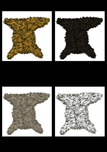 Fortunas Creations - Alpha Bear Rugs by Fort