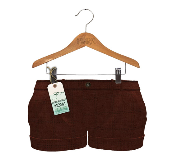 Nelly Shorts PL Terracotta