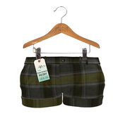 Nelly Shorts Plaid Yellow