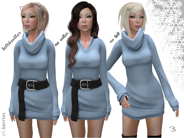 all.berries  - oh so cozy - frost blue BOX