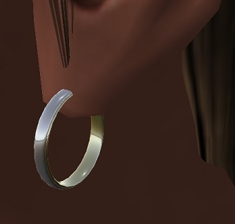 Creole Bi-Metal Silver-Gold