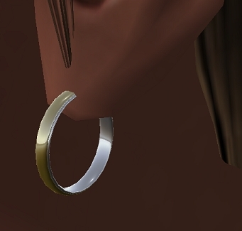 Creole Bi-Metal Gold-Silver