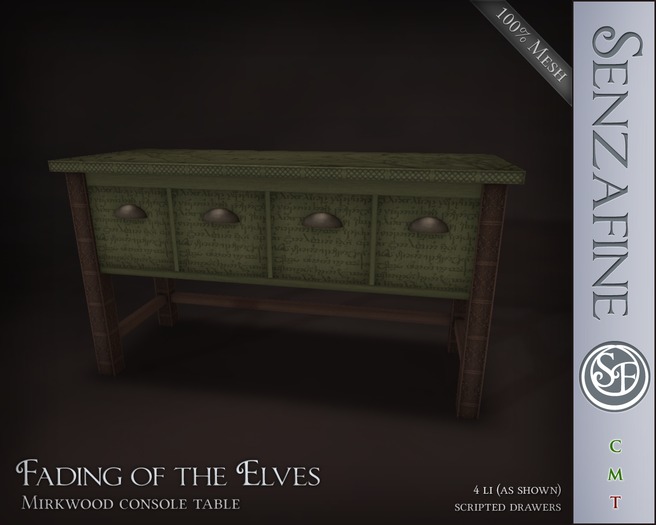 .:SF:. "Fading of the Elves" Console - Lothlorien
