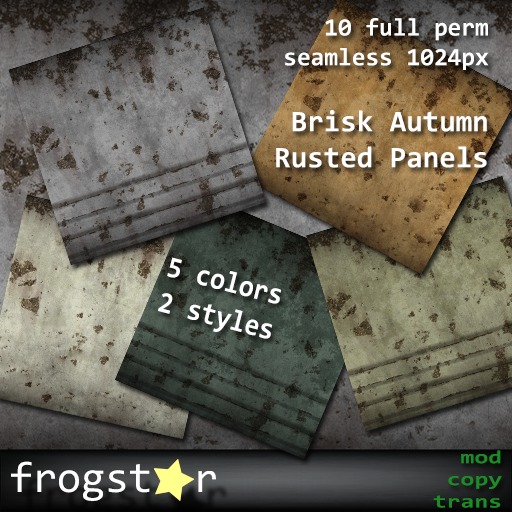 Frogstar - Brisk Autumn Rusted Panels