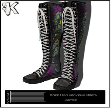 converse zombie sneakers