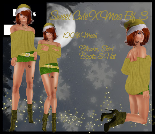 +++  Sweet XMas Elf  #3  +++