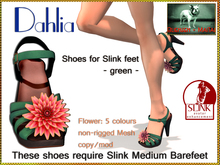 Bliensen + MaiTai - Aviatrice - Shoes for SLINK mesh feet- DEMO