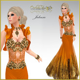 ** Orchidea**  JALOUSIE orange gold