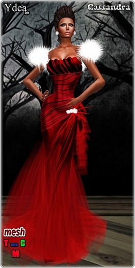 *Ydea Style* Cassandra red