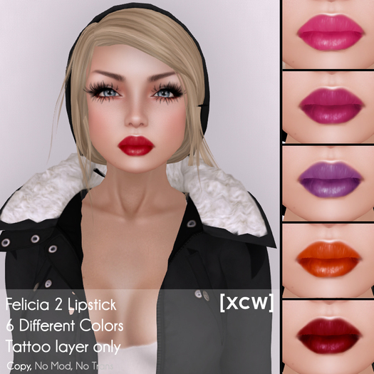 [XCW] Felicia 2 Lipstick