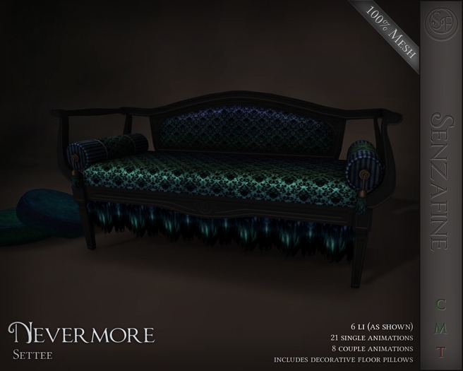 .:SF:. "Nevermore" Dark Parlour Set