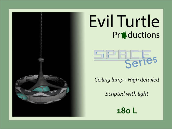 Space Series: Chandelier ceiling lamp - HiRes version