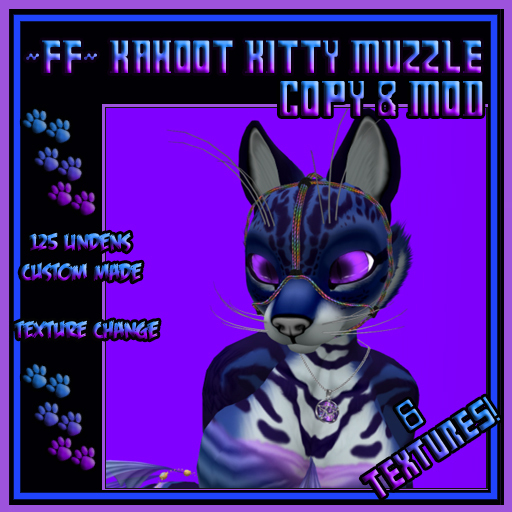 ~FF~ Kahoot Kitty Muzzle