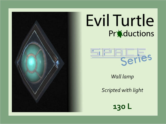 Space Series: wall lamp