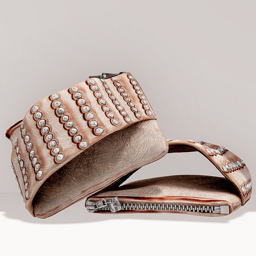 [HANDverk]Stud Clutch.peach