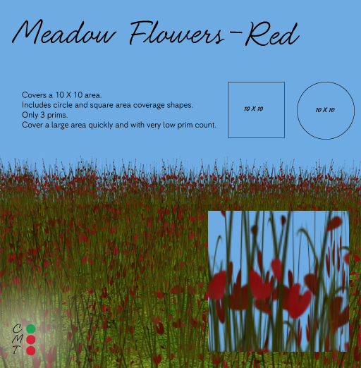 Adjunct Garden - Meadow Flowers - Red