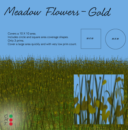 Adjunct Garden - Meadow Flowers - Gold