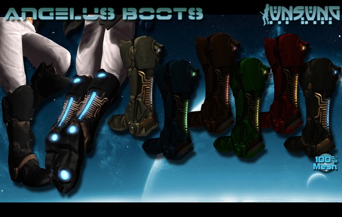 Unsung - Angelus Boots - Mens Full Pack