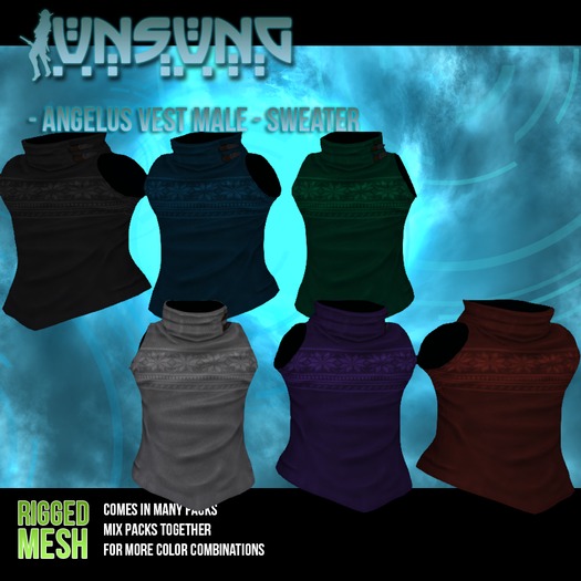 Unsung - Femmy Angelus Vest - Sweater Pack