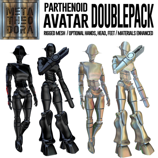 MetaTheodora Parthenoid Avatar - SOPHIE