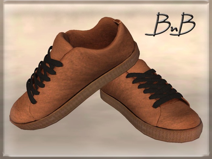 ::BnB:: Skatz~ shoes [brown] (with deletable resize script)