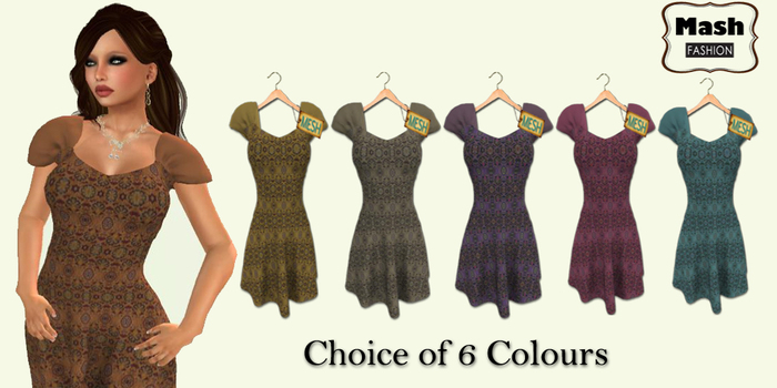 ::  MASH :: Caerin Orange Dress 