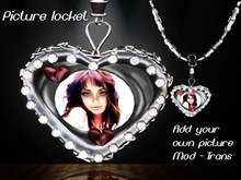 PCD Picture Locket Platinum