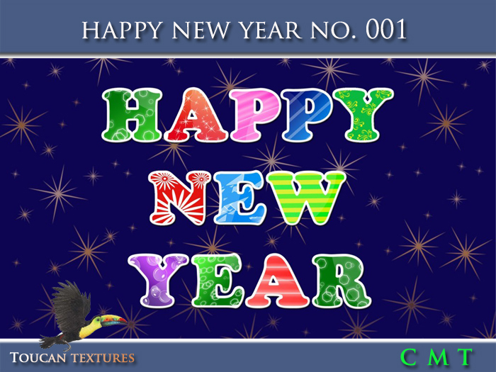 [Toucan Textures] Happy New Year No. 001
