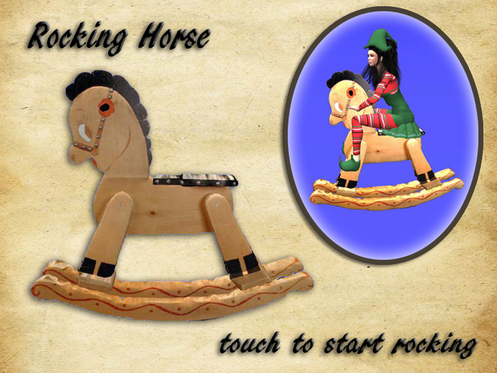 Wooden Rocking Horse