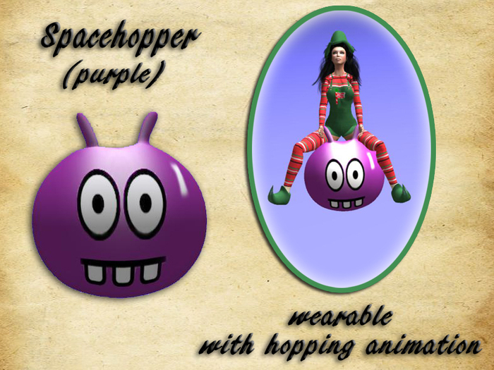 Spacehopper -Purple