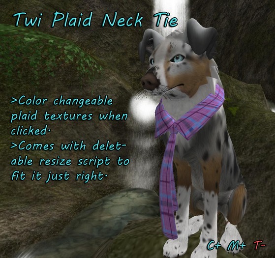 Plaid Neck Tie *Twi* 15 Colors!!
