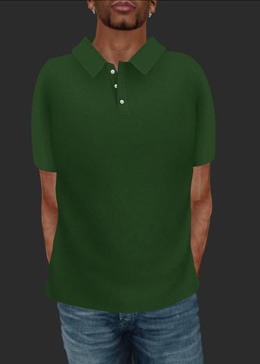 GG-Men's Mesh Polo-Green