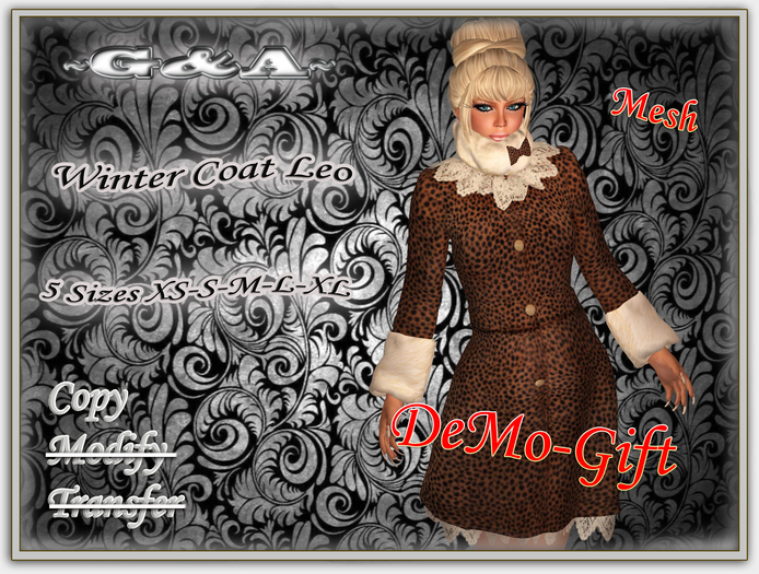 Mesh Winter Coat Leo