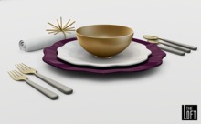 The Loft - Casolare Place Setting Black