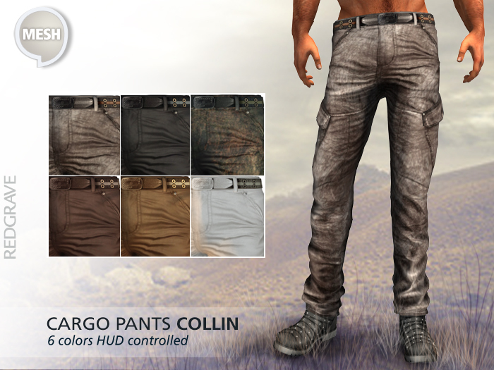 Mesh - CargoPants COLLIN - REDGRAVE