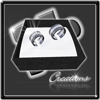 Partner Rings Premium Steel / Friendship / Bling