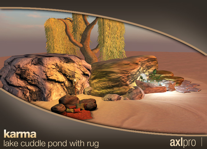 AXL pro box - Karma Lake Cuddle Pond and Rug