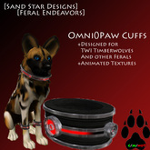 [SSD-FE] Omni()Paw Cuffs Box Red